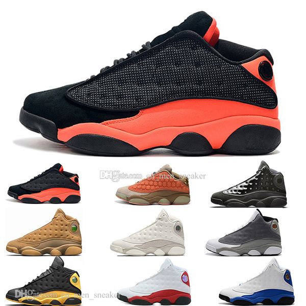 

Hot Cheap 13 13s Cap And Gown Terracotta Blush Mens Basketball Shoes Chicago Black Infrared Flints Bred Men Sport Sneaker Designer US 5.5-13
