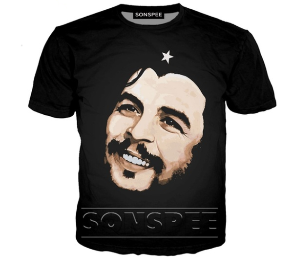

мода che guevara 3d печати смешные t рубашка мужчины женщины моды tshirt harajuku топ tee весёлые рубашки homme tshirt hip hop q1176, White;black