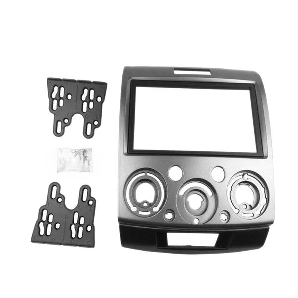 

for everest ranger bt-50 car 2din audio panel modification panel dvd navigation frame car fascias stereo radio