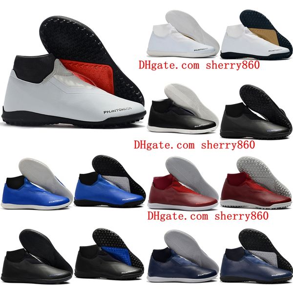 

2019 soccer cleats phantom vison academy df ic soccer shoes indoor academy mg tf mens football boots scarpe calcio original, White;red