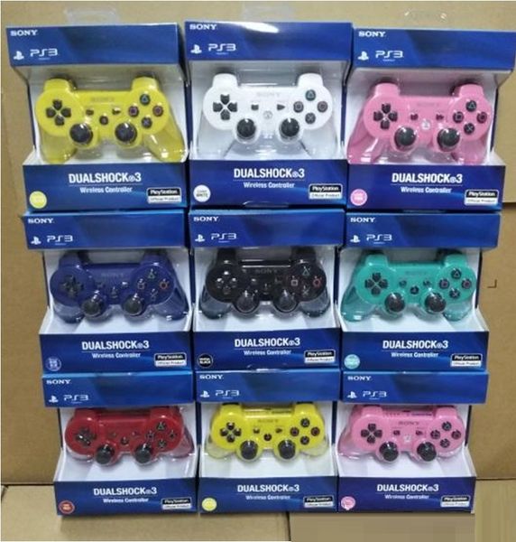 

2019 new controllers wireless controller game controllers double shock for ps3 portable video game palyer game console