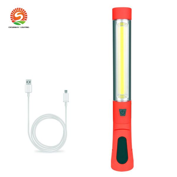 Nuova torcia ricaricabile USB multifunzione COB luce di riparazione auto luce di lavoro luce di manutenzione illuminazione revisione auto