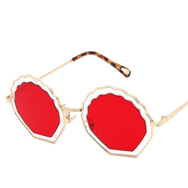 

vintage metal frame round women sunglasses 2019 new retro colorful lens sun glasses fashion eyewear gafas sol mujer, White;black