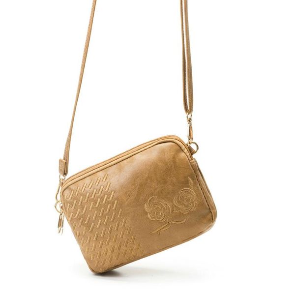 

women new wild zipper embroidery crossbody messenger shoulder bag carteras mujer de hombro y bolsos #jsw