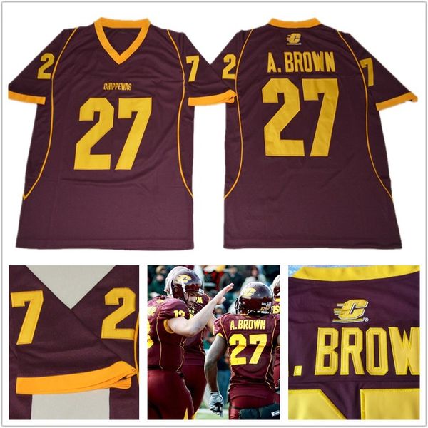 Antonio Brown College >> 2019 Ncaa Central Michigan Chippewas Jersey University Antonio Brown Red Retro College Football Jerseys Red From Sportswear Vip Mall 26 4 Antonio Brown College >> 2019 Ncaa Central Michigan Chippewas Jersey University Antonio Brown Red Retro College Football Jerseys Red From Sportswear Vip Mall 26 4