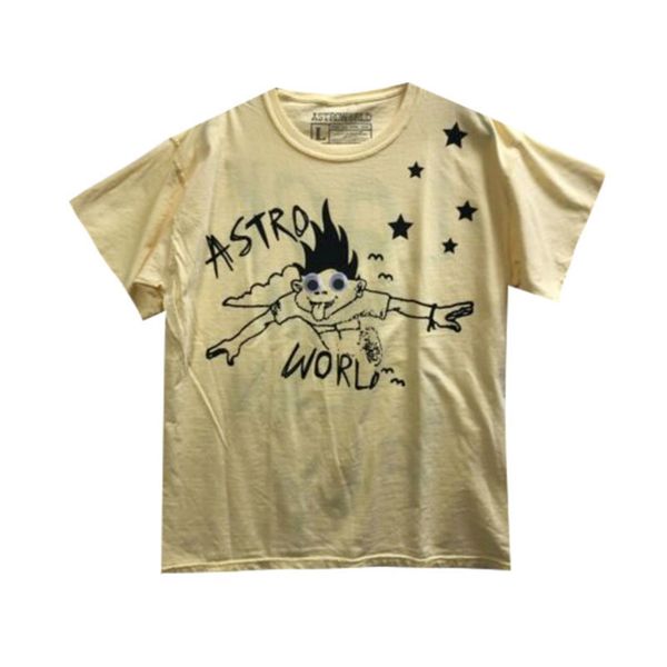 

astroworld tour travis scott bearlook mom i can fly t shirt harajuku hip hop aw casual tee clothes s-xl ship, White;black