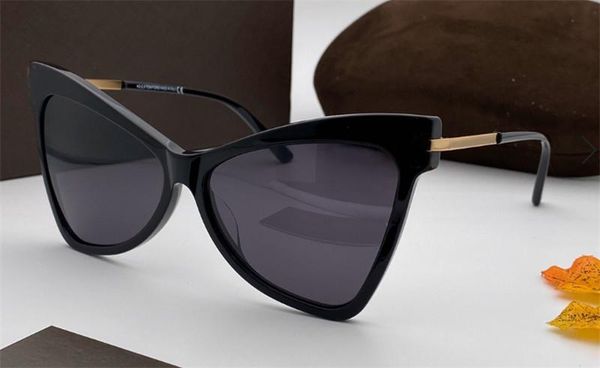 

new fashion designer sunglasses 767 plate charming cat eye frame charming style uv-resistant 400 glasses, White;black