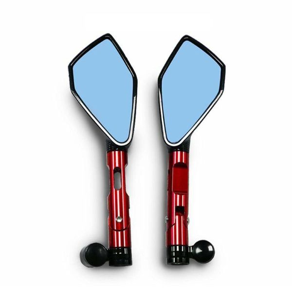

motorcycle left and right rear view mirror aluminum alloy 360-degree rotation