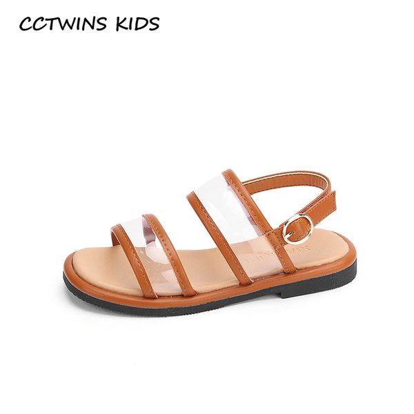 

cctwins kids shoes 2020 summer children fashion princess flat baby girls brand sandals toddler black soft shoes beige ps896, Black;red