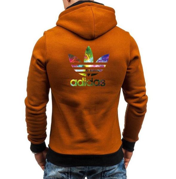 

новые горячие женщины мужчины с капюшоном флис мода толстовки свитера толстовки пуловер унисекс с капюшоном боковой молнии пальто zgd20235, Black