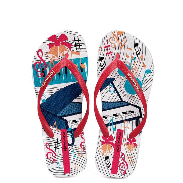 colourful flip flops