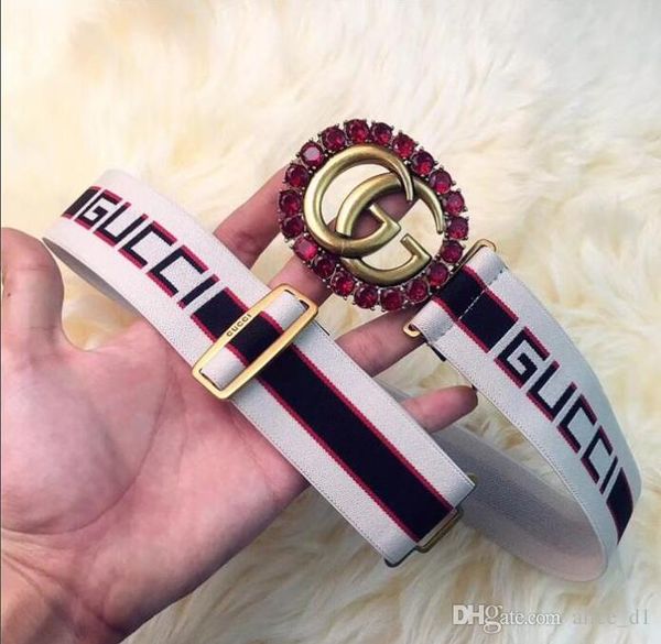 

2019classic синих красный и белых ленты старинного бамбук пряжка пояс самый продаваемый дизайнер досуг спорт, Black;brown