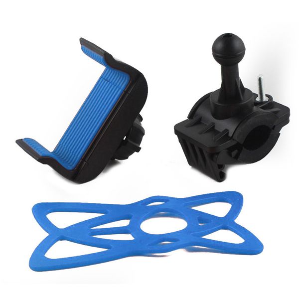 

bicycle racks bike handlebar phone holder high elasticity support stand holder cycling accessories for 4-6 inch mobile phone 0.3