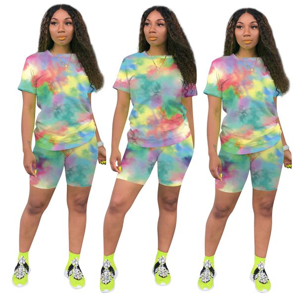 

plus size s-4xl women printed polyster sports casual tracksuit two-piece nightclub outfit 2020, Gray