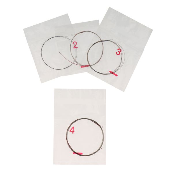 

durable alloy chinese lute pipas string set diy pipa replacement parts