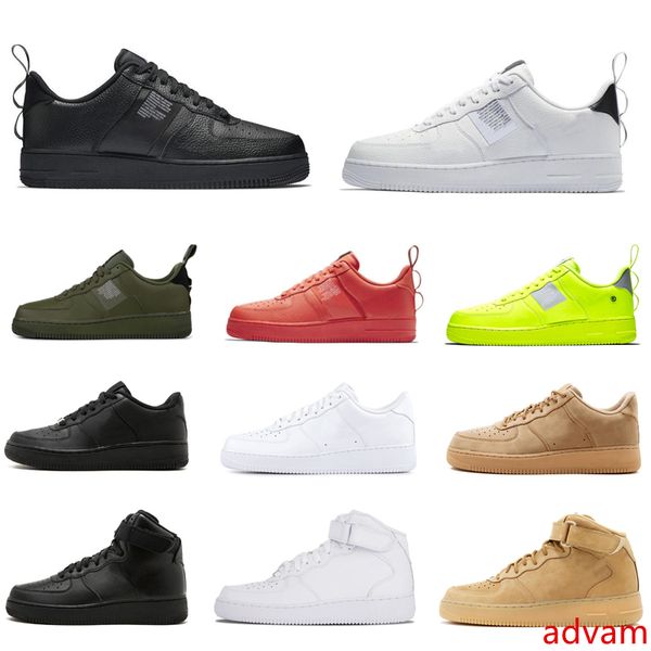 

2019 utility 1 мужчины и женщины повседневная обувь utility volt красный зеленый белый черный мужские письмо досуг кроссовки спортивная обув