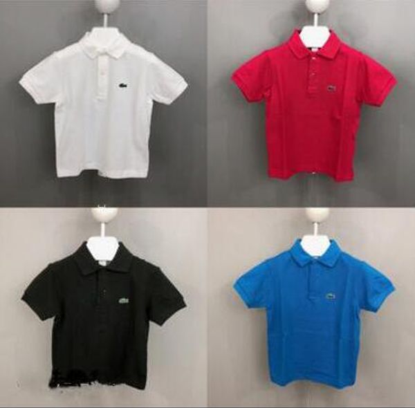 

Рубашки поло Kids Boys Summer Top Boys Футболка с коротким рукавом с вышивкой крокодилом Дет