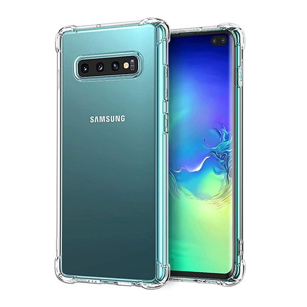 

Phone Case Flexiable Soft TPU Case Air Cushion Phone Cover For iPhone Case Samsung S10 S9 S8 Plus J4 J6 A7 A8 2018