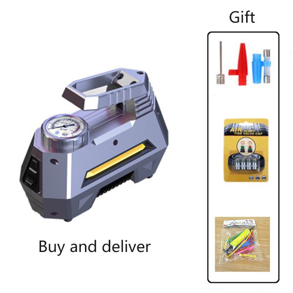 

12v digital display pump wheel tire multifunctional cylinder brass durable air pump electric supplementary locomotive parts