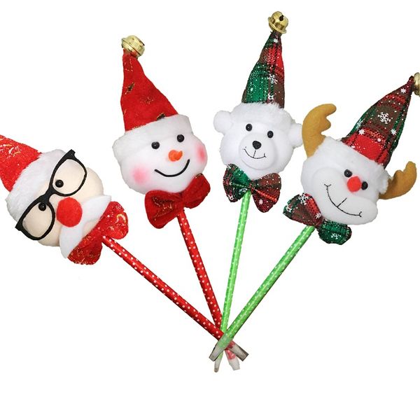 

new christmas decoration christmas cartoon pen creative ball pen decoration