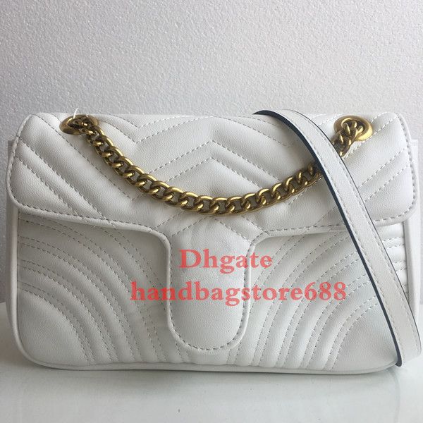 

Новая Мода Женские Сумки На Ремне Классический Pu Кожа Marmont Heart Style 26 см Золотая Цепочка Женская Сумка Сумка Сумки Сумка Сумка
