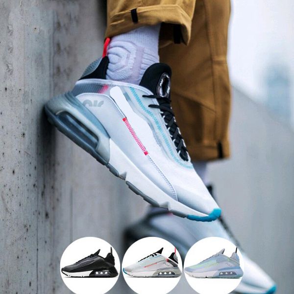

2090 кроссовки мужские кроссовки женская aurora green pure platinum wolf gray black grape тройной white duck camo дизайнер кроссовки 36-45