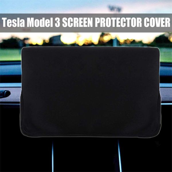 

screen protection cover, center console display sleeve protector for model 3 sunshade and screen protection center console