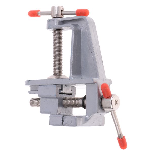 

practical aluminum miniature small jewelers hobby clamp on table bench vise mini tool vice high quality