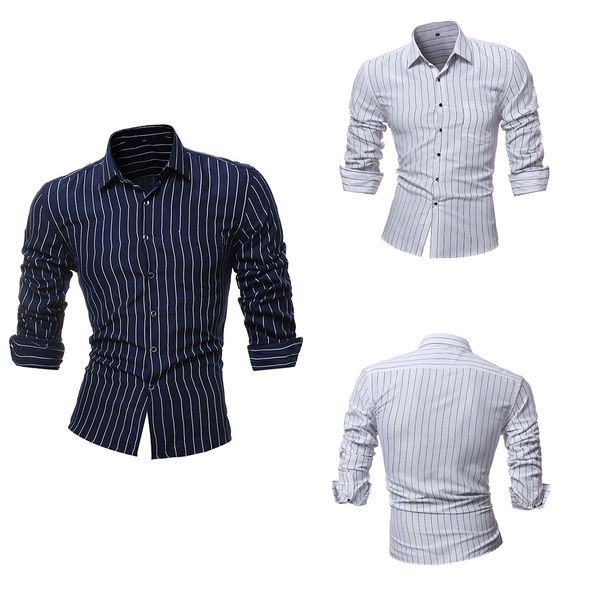 

mens shirts 2019 new style shirts men solid color long sleeve business cotton dress for men full stand regular solid sa-8, White;black