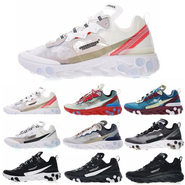 

Fashion 2019 Element 87 Undercover Running Shoes for Men Womens Royal Tint Sail VOLT Outdoor Shoes Trainers Sports Sneakers Designer