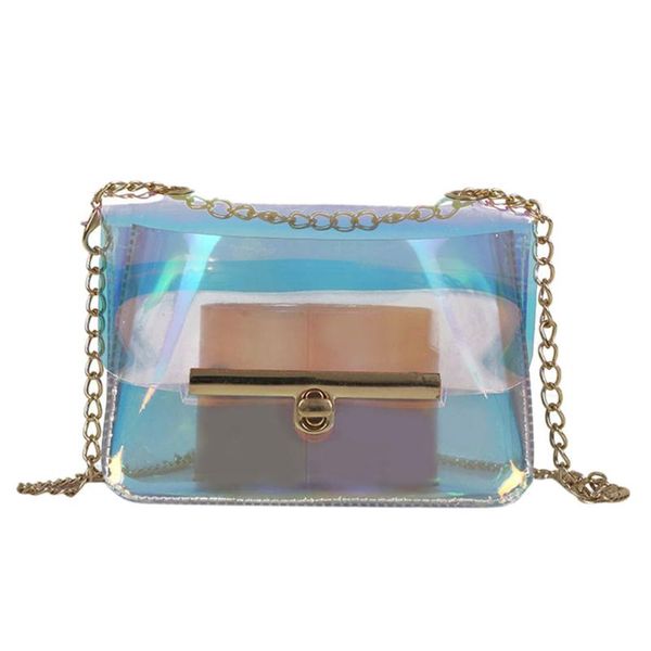 

bag for women transpartent chain clear messenger handbags small bag women sling bags for bolsos mujer drop ship