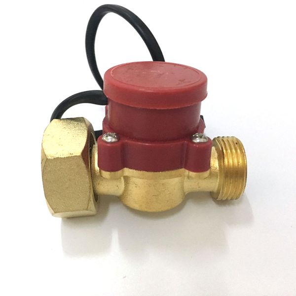 

g3/4'' to g1/2'' female to male automatic water flow sensor switch ac 220v 120w for circulation pump