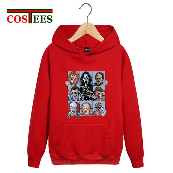 

halloween friday the 13th texas horror killer jason voorhees sweatshits massacre machine hoodies camp crystal lake pocket hoody, Black