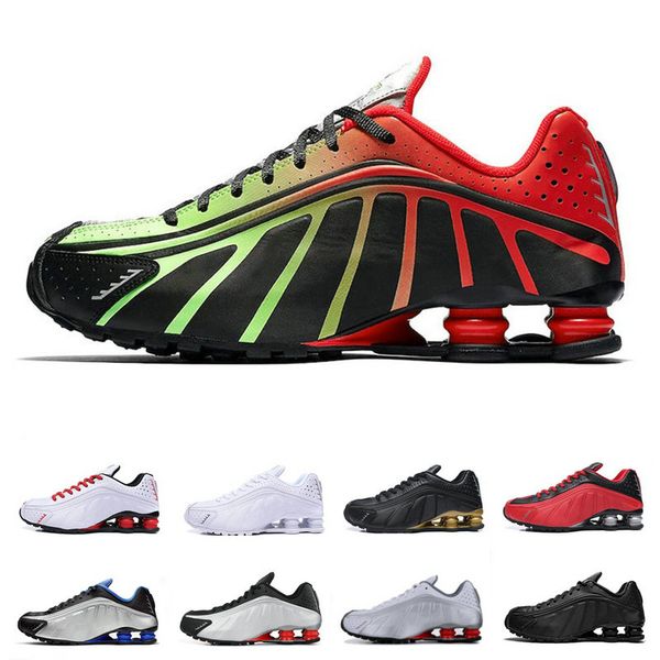 

2019 new shox r4 neymar og mens running shoes red racer blue triple white silver black metallic trainers fashion chaussures sports sneakers