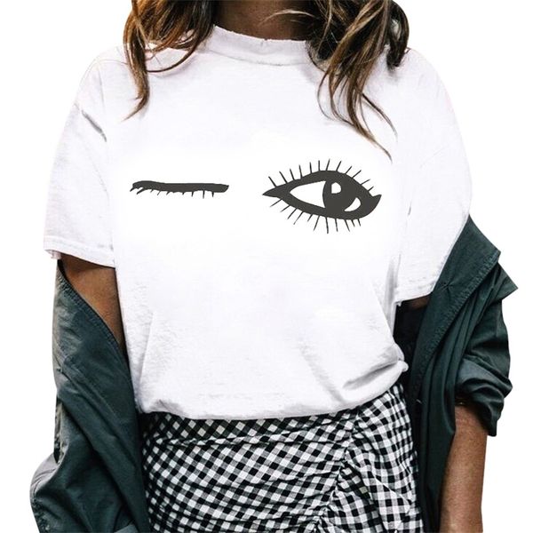 

2019 korean clothes chemiseÂ femme women girl summer casual crewneck tee shirts tee shirt femme sexyÂ top, White