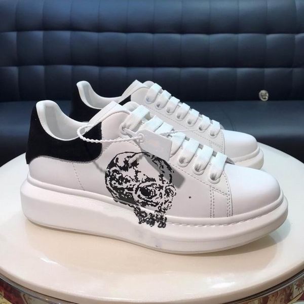 

2019 new arrival shoes white black leather men women outdoor shoes sneakers size 35-44 with box
