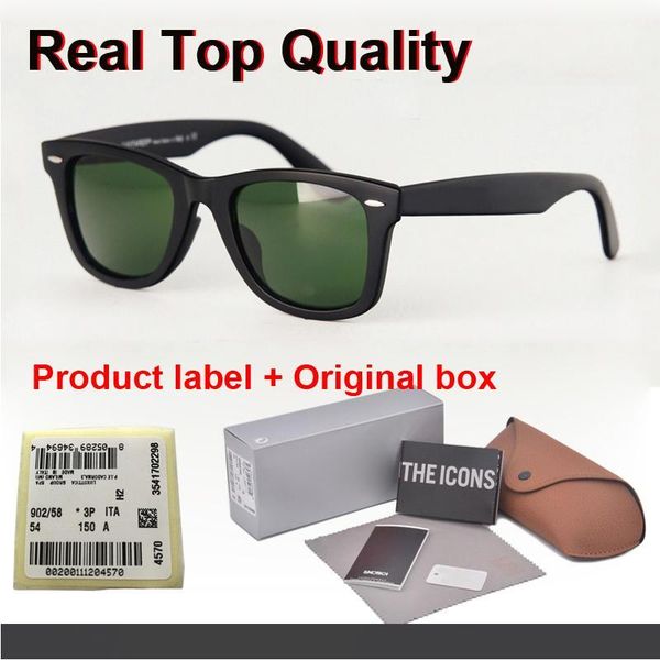 

better quality polarized sunglasses men women brand eyewear sun glasses 50 54mm plank frame metal hinge uv400 lens with cases and box, White;black