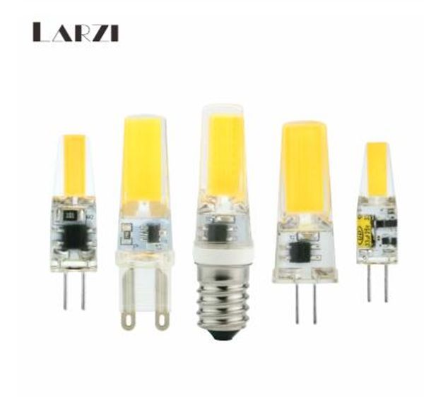 

led g4 g9 e14 lamp bulb ac/dc dimming 12v 220v 3w 6w 9w cob smd led lighting lights replace halogen spotlight chandelier