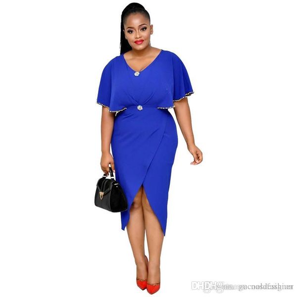 

summer pure color ladies dress fashion designer v neck women dresses casual panelled female apparel with beading, Black;gray