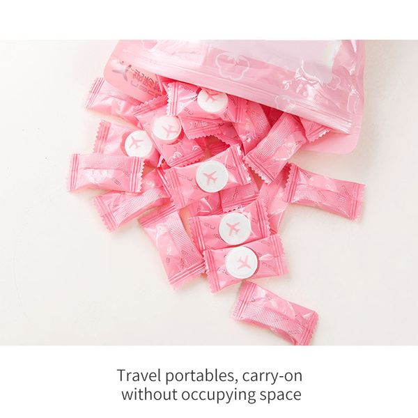 

50pcs / disposable towel sheet outdoor travel magic compression cotton cloth wipes paper towel mask