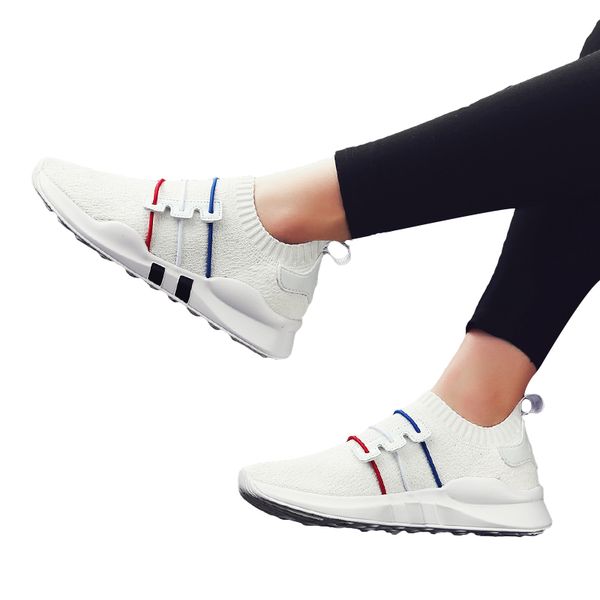 

designer men woman shoes fashion breathable walking causal shoes men black white red men footwear big size 39-44