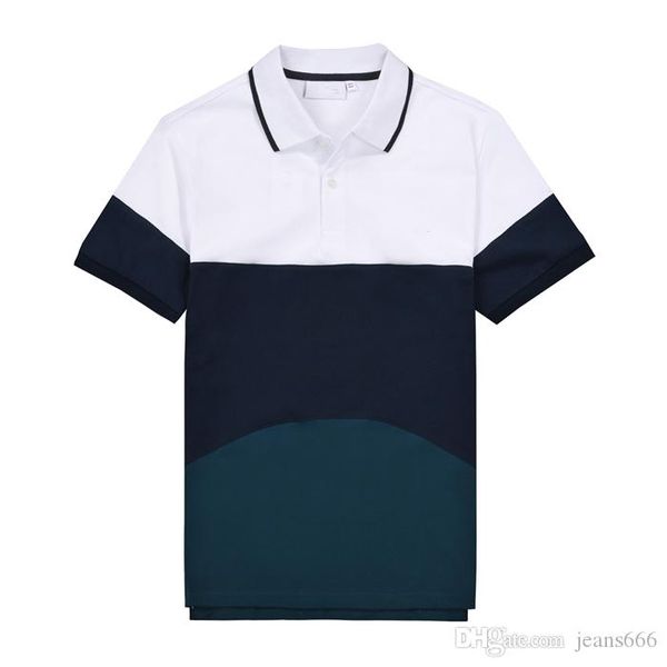 

summer men luxury big small horse crocodile embroidery polo shirts short sleeve cool cotton slim fit casual business men shirts, White;black