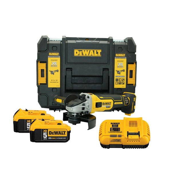 

Dewalt dcg405 18v xr profe ion bru hle cordle 125mm angle grinder aw uit