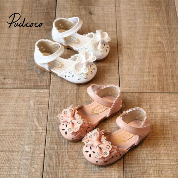 

pudcoco детская обувь все для детей девочек пинетки 2019 дети цветок полые мокасины домашний резиновые детские босоножки размер 15-25 y20061, Black;red