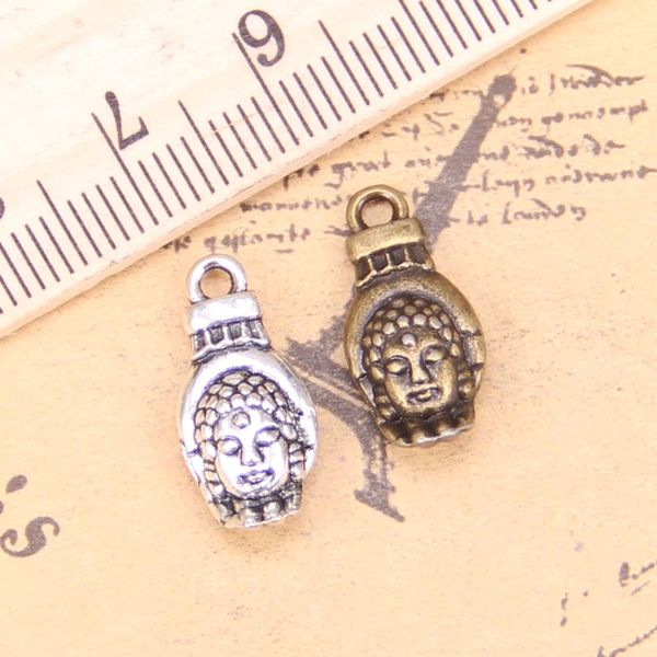

14pcs очаровывает буддийский будда ладони 18x8mm античный подвески, vintage тибетские серебряные ювелирные изделия, diy для браслета ожерель, Bronze;silver