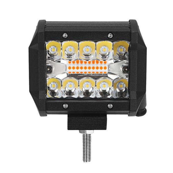 

2pcs led waterproof work light bar flood spot lights for car truck suv