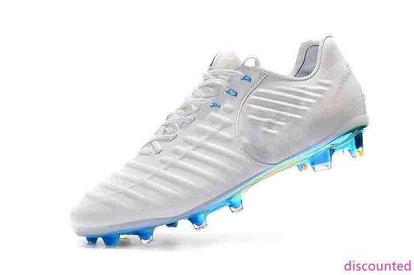 

white new mens low ankle football boots tiempo legend vii elite fg soccer shoes tiempo legend 7 acc outdoor tpu soccer cleats