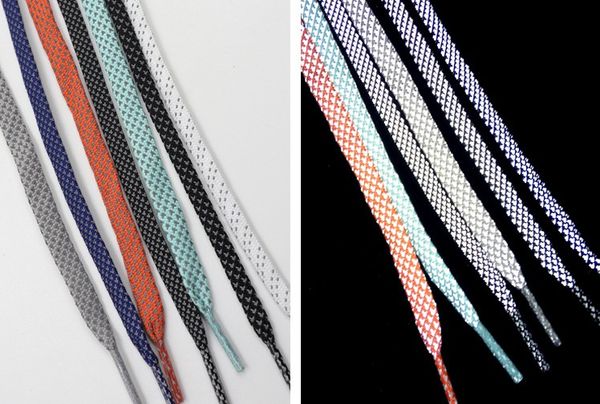 

glow in the dark light kids toys luminous shoelace stickers funny sport gift running fluorescent gift toys for children, White;pink