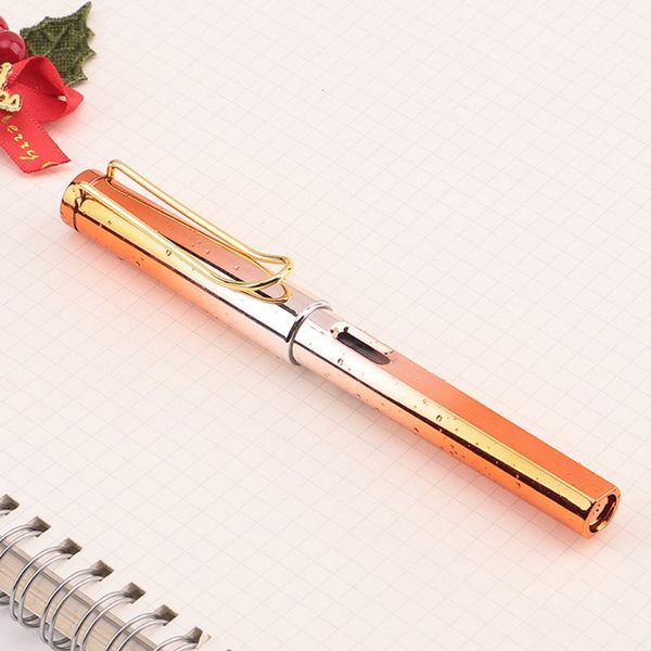 

water drop gradient fountain pen business student 0.38mm extra fine nib fashion office supply writing tool