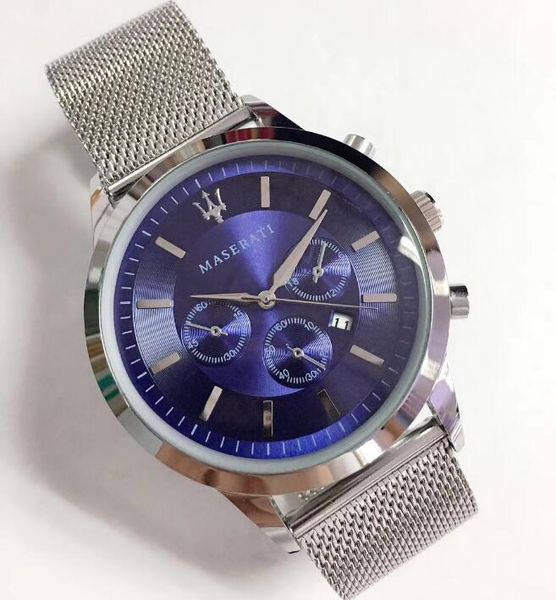 

Роскошные Часы Мужчины Марка мужские Часы Ультра Тонкая Сетка Из Нержавеющей Ста